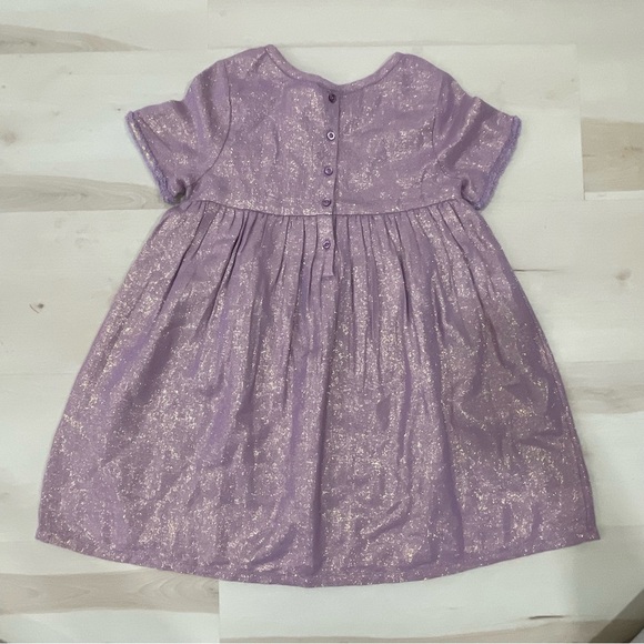 NWT Peek Girl’s Size 8 Dress Purple Gold Shimmer
Short Sleeves Metallic Easter - Picture 7 of 9